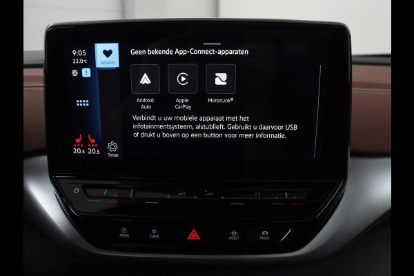 Volkswagen ID.4 Family 77 kWh | SOH 91,3% | Panoramadak | Leder/alcantara | Stuur/stoel verwarming | Sfeerverlichting | Carplay | Adaptive cruise | Camera | Park assist | Trekhaak