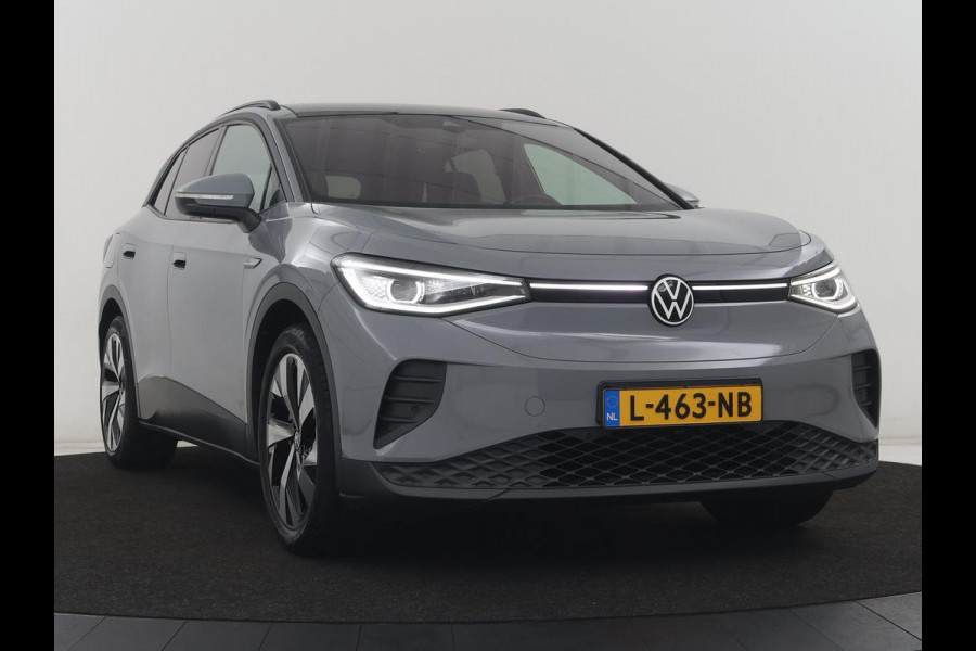 Volkswagen ID.4 Family 77 kWh | SOH 91,3% | Panoramadak | Leder/alcantara | Stuur/stoel verwarming | Sfeerverlichting | Carplay | Adaptive cruise | Camera | Park assist | Trekhaak