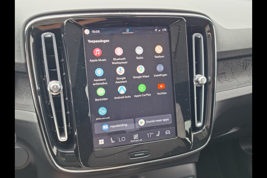 Volvo C40 SOH 90% Core 69 kWh Carplay Pano Elek.Trekhaak Camera Orig.NL Voll.Onderhouden!