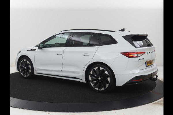 Škoda Enyaq iV 80 Sportline | SOH 88% | Leder/alcantara | Stuur/stoel verwarming | Adaptive cruise | Carplay | Sfeerverlichting | Camera | Park assist | Trekhaak