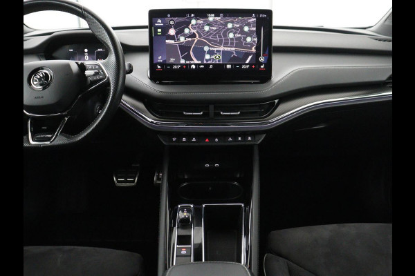 Škoda Enyaq iV 80 Sportline | SOH 88% | Leder/alcantara | Stuur/stoel verwarming | Adaptive cruise | Carplay | Sfeerverlichting | Camera | Park assist | Trekhaak