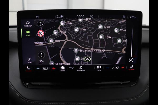 Škoda Enyaq iV 80 Sportline | SOH 88% | Leder/alcantara | Stuur/stoel verwarming | Adaptive cruise | Carplay | Sfeerverlichting | Camera | Park assist | Trekhaak
