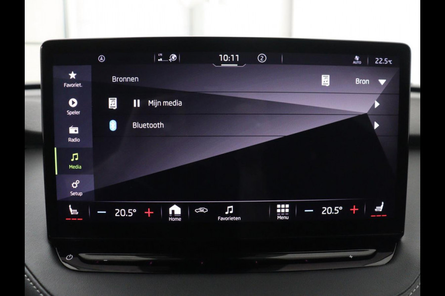 Škoda Enyaq iV 80 Sportline | SOH 88% | Leder/alcantara | Stuur/stoel verwarming | Adaptive cruise | Carplay | Sfeerverlichting | Camera | Park assist | Trekhaak
