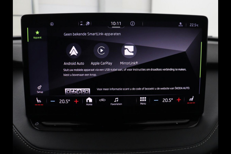 Škoda Enyaq iV 80 Sportline | SOH 88% | Leder/alcantara | Stuur/stoel verwarming | Adaptive cruise | Carplay | Sfeerverlichting | Camera | Park assist | Trekhaak