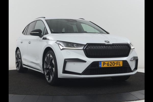 Škoda Enyaq iV 80 Sportline | SOH 88% | Leder/alcantara | Stuur/stoel verwarming | Adaptive cruise | Carplay | Sfeerverlichting | Camera | Park assist | Trekhaak