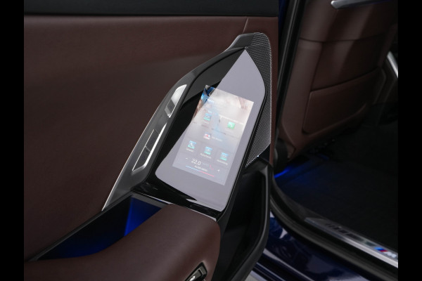 BMW i7 xDrive60 106 kWh M-Sportpack [3-Fase-11kW] {SoH-98%} (INCL.BTW) *PANO | HEAD-UP | LUXURY-LEATHER | FULL-LED | BLIND-SPOT | BOWERS&WILKINS | MEMORY-PACK | TOP-VIEW | VENTILATED/HEATED-COMFORTSEATS | SOFT-CLOSE | WIDE-SREEN-DIGICOCKPIT | KEYLESS