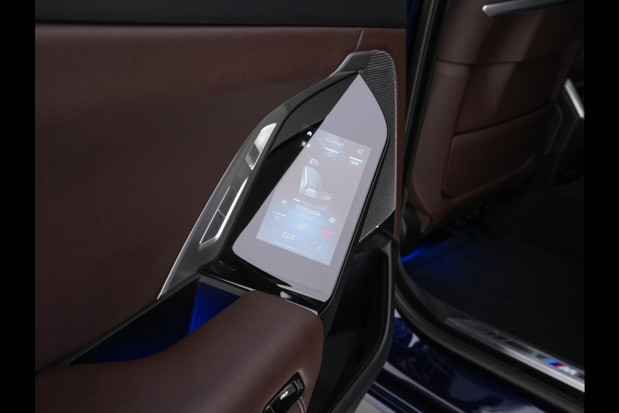 BMW i7 xDrive60 106 kWh M-Sportpack [3-Fase-11kW] {SoH-98%} (INCL.BTW) *PANO | HEAD-UP | LUXURY-LEATHER | FULL-LED | BLIND-SPOT | BOWERS&WILKINS | MEMORY-PACK | TOP-VIEW | VENTILATED/HEATED-COMFORTSEATS | SOFT-CLOSE | WIDE-SREEN-DIGICOCKPIT | KEYLESS