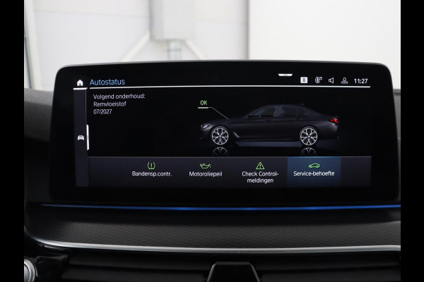 BMW 5 Serie 530e xDrive High Executive | SOH 89,6% | Panoramadak | Leder | Memory | Stoelverwarming | Harman/Kardon | Carplay | Sfeerverlichting | Cruise control | PHEV