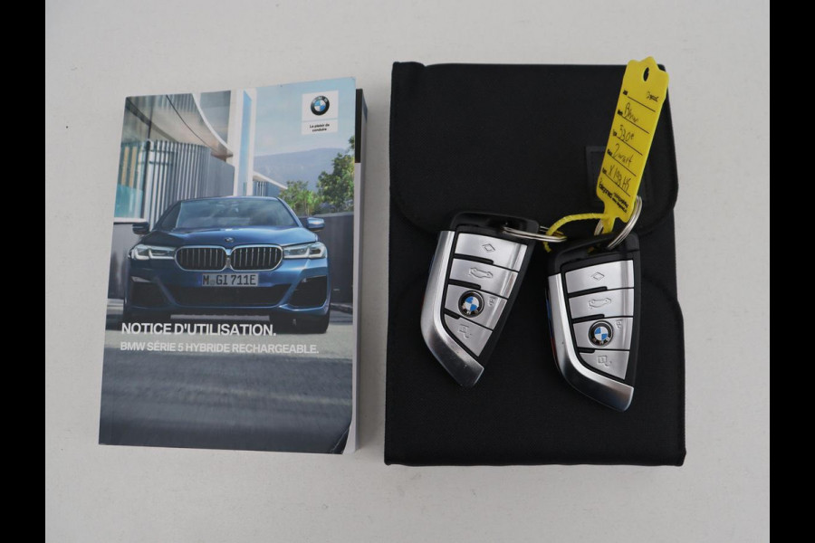 BMW 5 Serie 530e xDrive High Executive | SOH 89,6% | Panoramadak | Leder | Memory | Stoelverwarming | Harman/Kardon | Carplay | Sfeerverlichting | Cruise control | PHEV