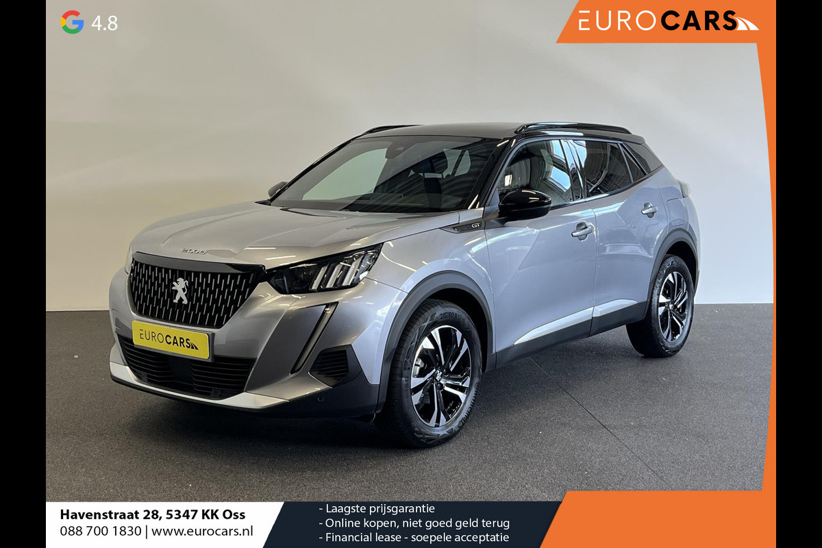 Peugeot 2008 1.2 130pk Turbo GT Climate control Cruise control LED Achteruitrij camera Navigatie Apple Carplay/Android Auto Parkeersensor achter