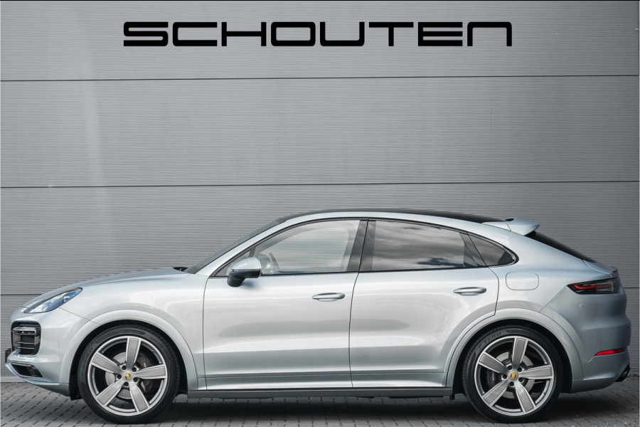 Porsche Cayenne Coupé 3.0 E-Hybrid Sport Design Pano ACC 4WS Trekhaak 22"
