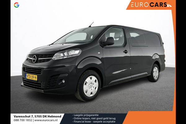 Opel Vivaro 2.0 145 pk L3H1 Edition Dubbele Cabine Airco Bluetooth Navigatie Parkeersensoren Trekhaak Cruise control