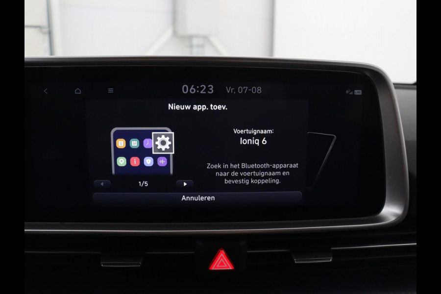 Hyundai IONIQ 6 Style 77.4 kWh | SOH 93.9 % | Navigatie | Virtual dashboard | Carplay | Climate Control | Adaptive cruise | camera | Park assist | Trekhaak | DAB+ | PHEV