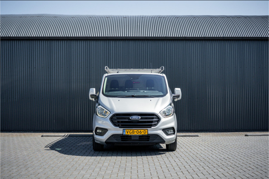 Ford Transit Custom 2.0 EcoBlue L2H1 | 130 PK | 3-Zits | Camera | Cruise | PDC | Airco | Trekhaak | Imperiaal