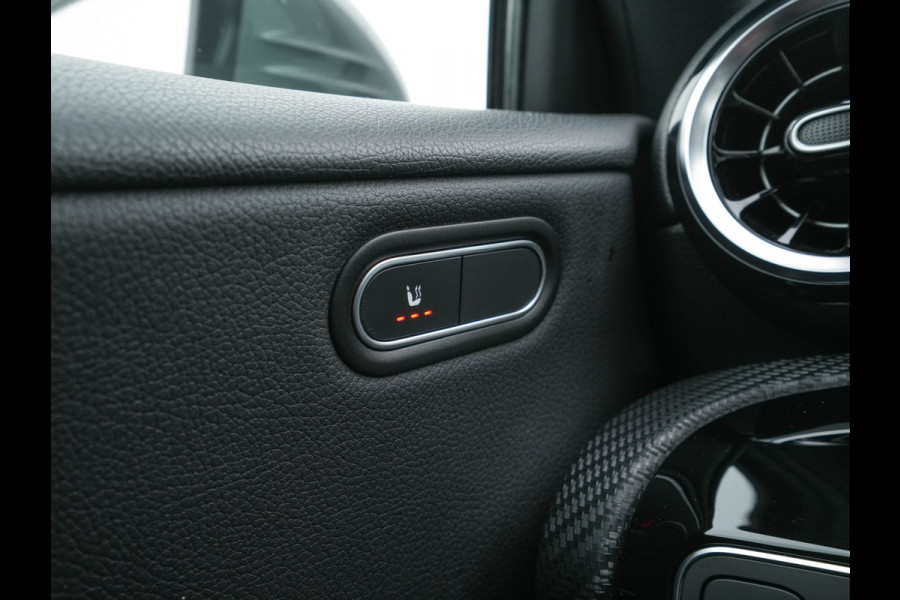 Mercedes-Benz A-Klasse 180 Advantage Style-Pack (INCL-BTW) Aut. *WIDESCREEN-DIGI-COCKPIT | LEATHER-MICROFIBRE | CAMERA | NAVI-FULLMAP | ECC | PDC | CRUISE | CARPLAY | HEATED-SPORTSEATS | CARBON-INLAY | DAB | SHIFT-PADDLES | 16"ALU*