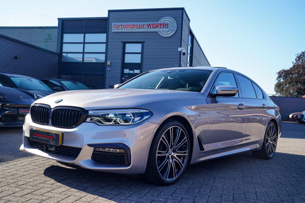 BMW 5 Serie 520i High Executive Edition | Schuifdak | Adaptieve Cruise | Camera | Nappa Leder | Origineel NL | Dealer onderhouden