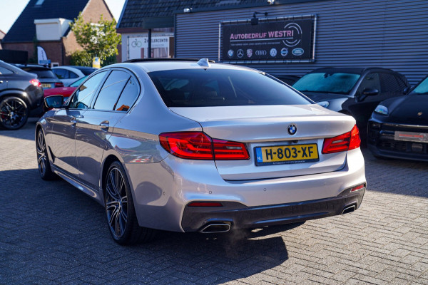 BMW 5 Serie 520i High Executive Edition | Schuifdak | Adaptieve Cruise | Camera | Nappa Leder | Origineel NL | Dealer onderhouden
