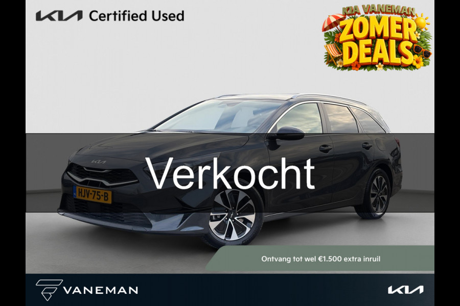 Kia Ceed Sportswagon 1.0 T-GDi MHEV Design Edition Automaat | JBL | Stoel- en Stuurverwarming | Lane Assist | Dode Hoek Assistentie | Navi | Apple Carplay & Android Auto |