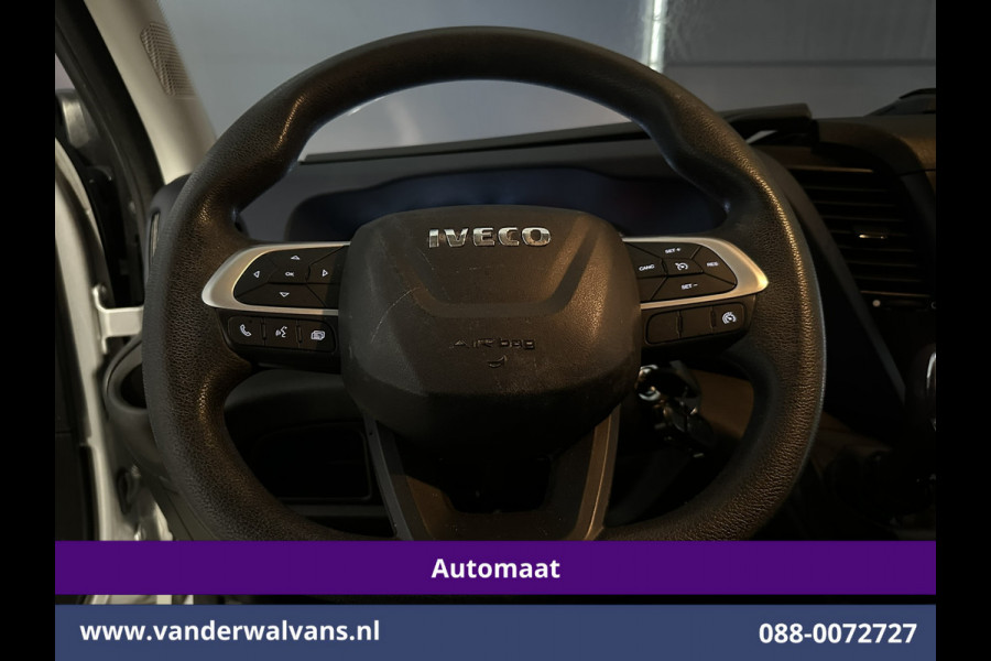Iveco Daily 35S16V 157pk Automaat 3500kg Trekhaak L2H1 Euro6 Airco | Camera | Navigatie | LM Velgen Cruisecontrol, Bijrijdersbank