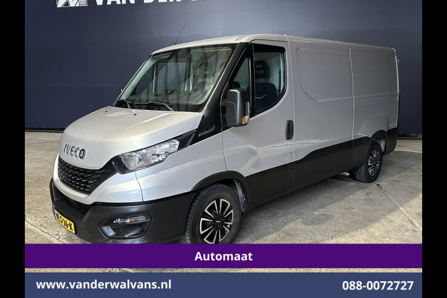 Iveco Daily 35S16V 157pk Automaat 3500kg Trekhaak L2H1 Euro6 Airco | Camera | Navigatie | LM Velgen Cruisecontrol, Bijrijdersbank
