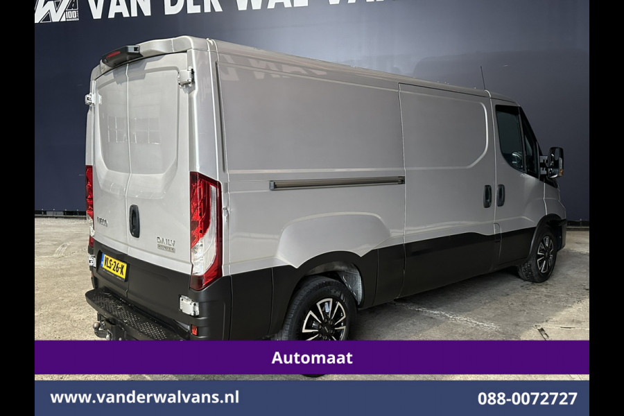 Iveco Daily 35S16V 157pk Automaat 3500kg Trekhaak L2H1 Euro6 Airco | Camera | Navigatie | LM Velgen Cruisecontrol, Bijrijdersbank