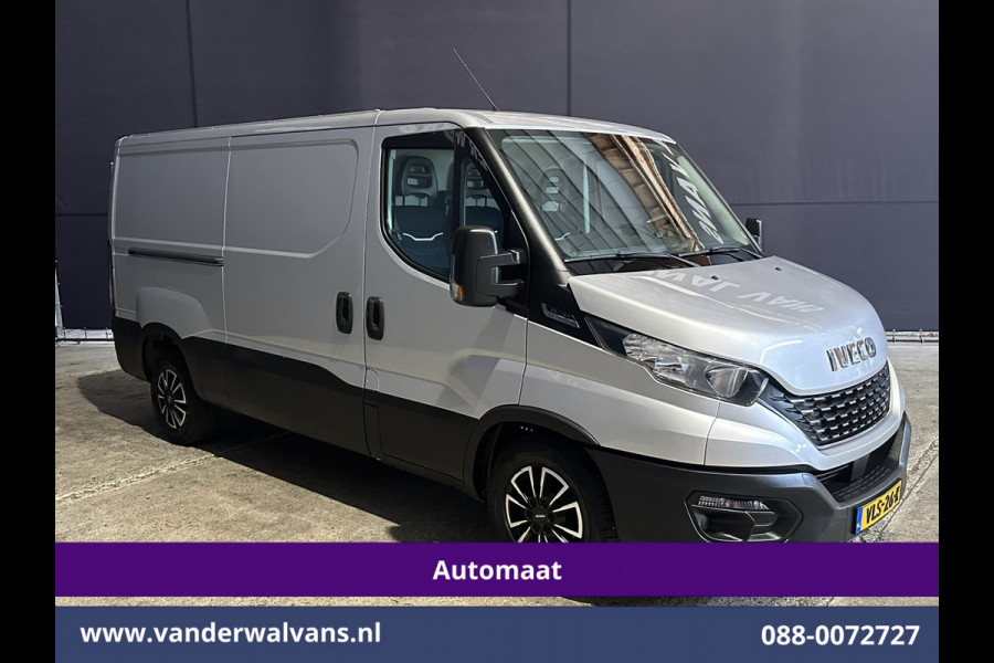Iveco Daily 35S16V 157pk Automaat 3500kg Trekhaak L2H1 Euro6 Airco | Camera | Navigatie | LM Velgen Cruisecontrol, Bijrijdersbank