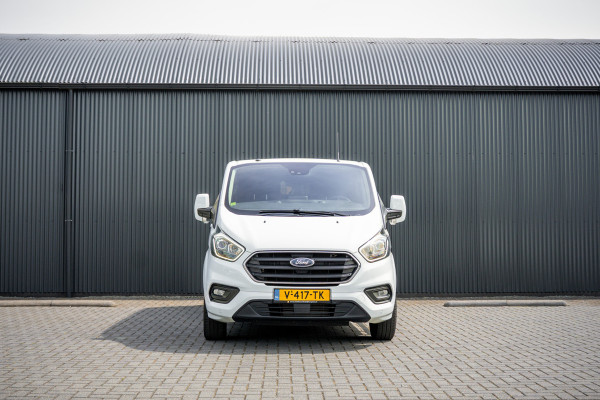 Ford Transit Custom 2.0 EcoBlue L2H1 | 170 PK | Automaat | DC 5-Zits | LED | Camera | Carplay | Cruise | PDC | Trekhaak
