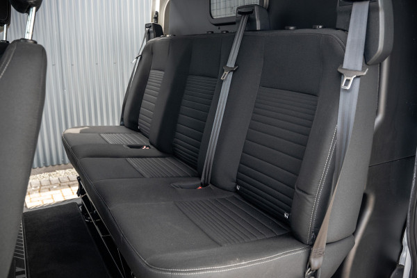 Ford Transit Custom 2.0 EcoBlue L2H1 | 170 PK | Automaat | DC 5-Zits | LED | Camera | Carplay | Cruise | PDC | Trekhaak