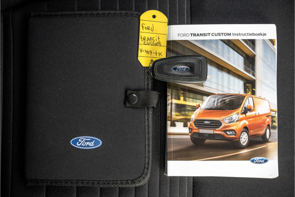 Ford Transit Custom 2.0 EcoBlue L2H1 | 170 PK | Automaat | DC 5-Zits | LED | Camera | Carplay | Cruise | PDC | Trekhaak