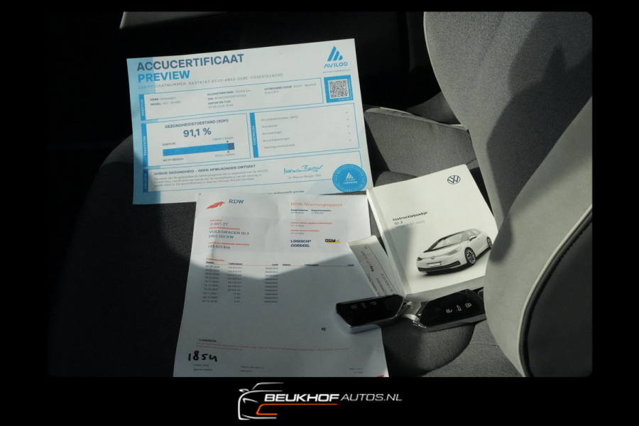 Volkswagen ID.3 First Plus 58 kWh Trekhaak Adapt Cruis Soh91