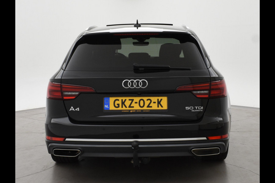 Audi A4 Avant 50 TDI 3.0 V6 286 PK AUT. QUATTRO SPORT + PANORAMA TREKHAAK 1900 KG | MASSAGE | STOELVERW. | CAMERA