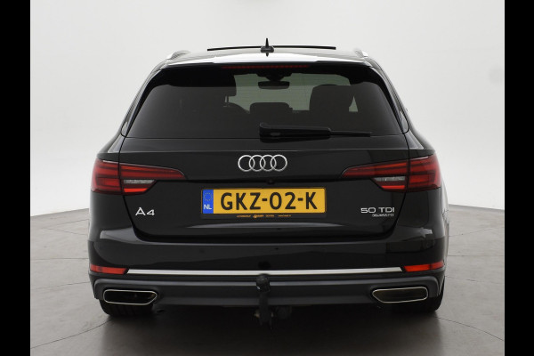 Audi A4 Avant 50 TDI 3.0 V6 286 PK AUT. QUATTRO SPORT + PANORAMA TREKHAAK 1900 KG | MASSAGE | STOELVERW. | CAMERA