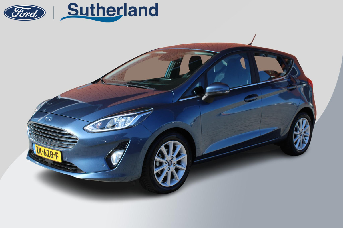 Ford Fiesta 1.0 EcoBoost Titanium | Dealeronderhouden | B&O Audio | Stoel + Stuurverwarming | Adaptive Cruise Control | Climate Control |