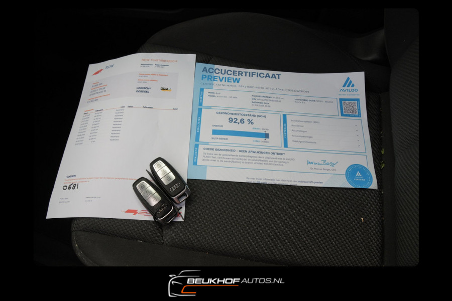 Audi e-tron Sportback 55 Quattro Panorama Camera Soh92.6%