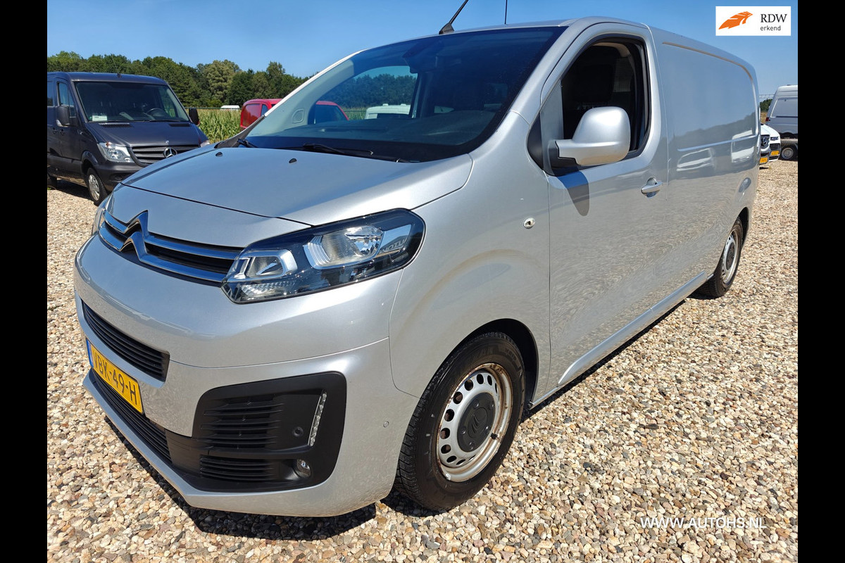Citroën Jumpy 2.0 BlueHDI 180 PK Automaat , Hondenvervoer ,Apk Aug 2027 , 1e eig. Ex overheid, Euro 6