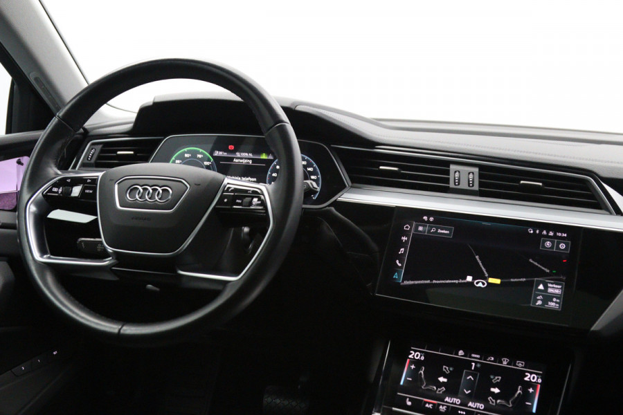 Audi e-tron 55 Quattro 408 PK Advanced edition 95 kWh, SOH 91%, Leder, Panoramadak, 22" LM-Velgen