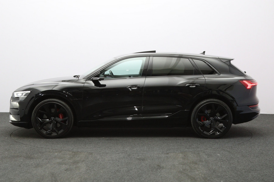 Audi e-tron 55 Quattro 408 PK Advanced edition 95 kWh, SOH 91%, Leder, Panoramadak, 22" LM-Velgen