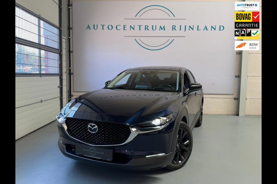 Mazda CX-30 2.0 e-SkyActiv-X M Hybrid Sportive 1 jaar Bovag Garantie, head-upp display, stoelverwaming, Navi, Carplay