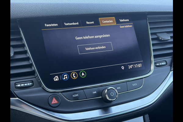 Opel Astra Sports Tourer 1.2 Ultimate 2e Eigenaar l Trekhaak l Camera l Carplay l Navi l Alcantara-Leder l 17''Lmv l Stoelverw-Stuurverw l Net beurt gehad l Dodehoek l Rijstrooksensor l Pdc V+A l 6 Bak l N.A.P l 146pk l Bj 11-2020 l Apk tot 08-2028