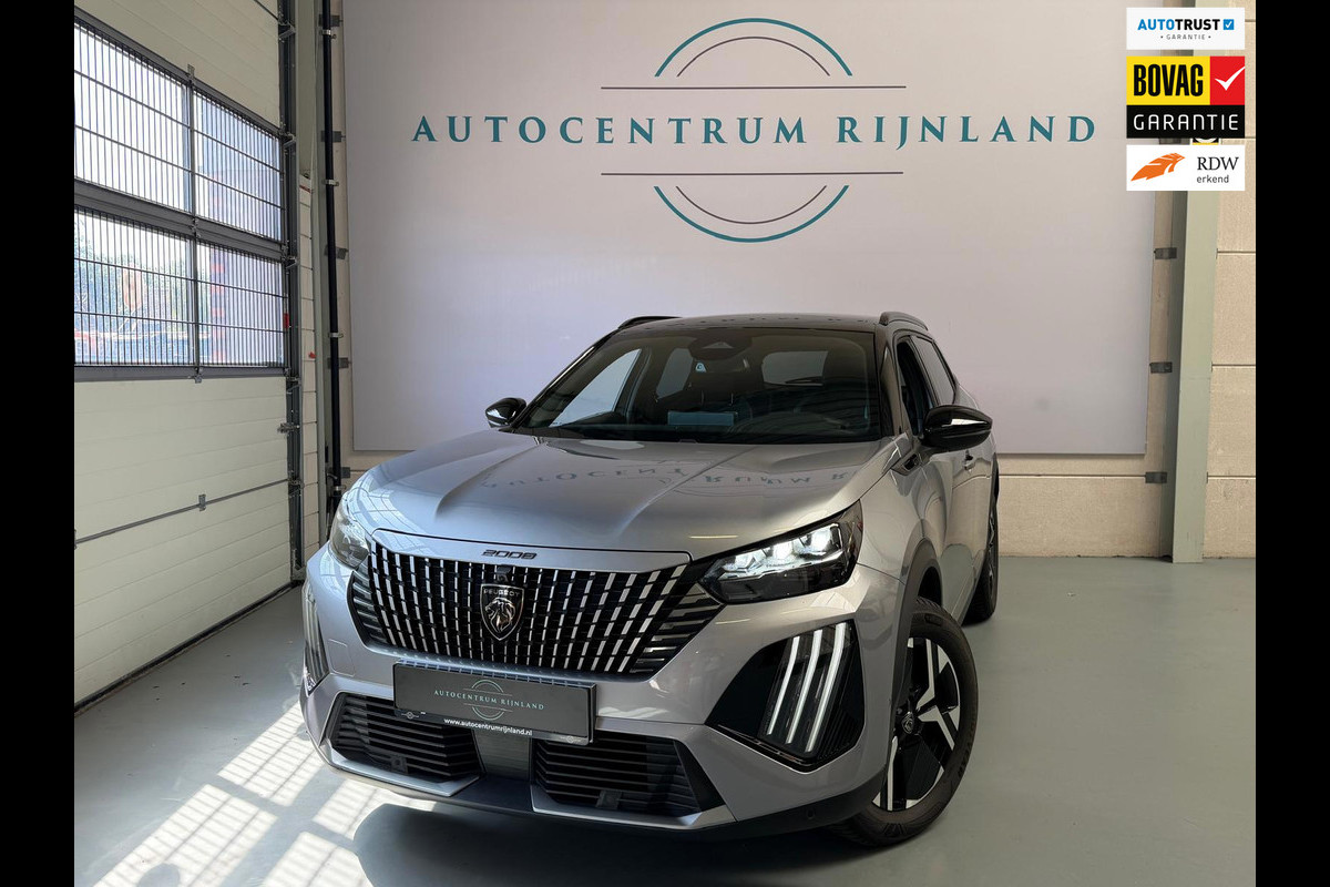 Peugeot 2008 1.2 Hybrid 145 GT, Automaat, 1 Jaar Bovag Garantie, Stoelverwarming, Navi, Camera, Alcantara