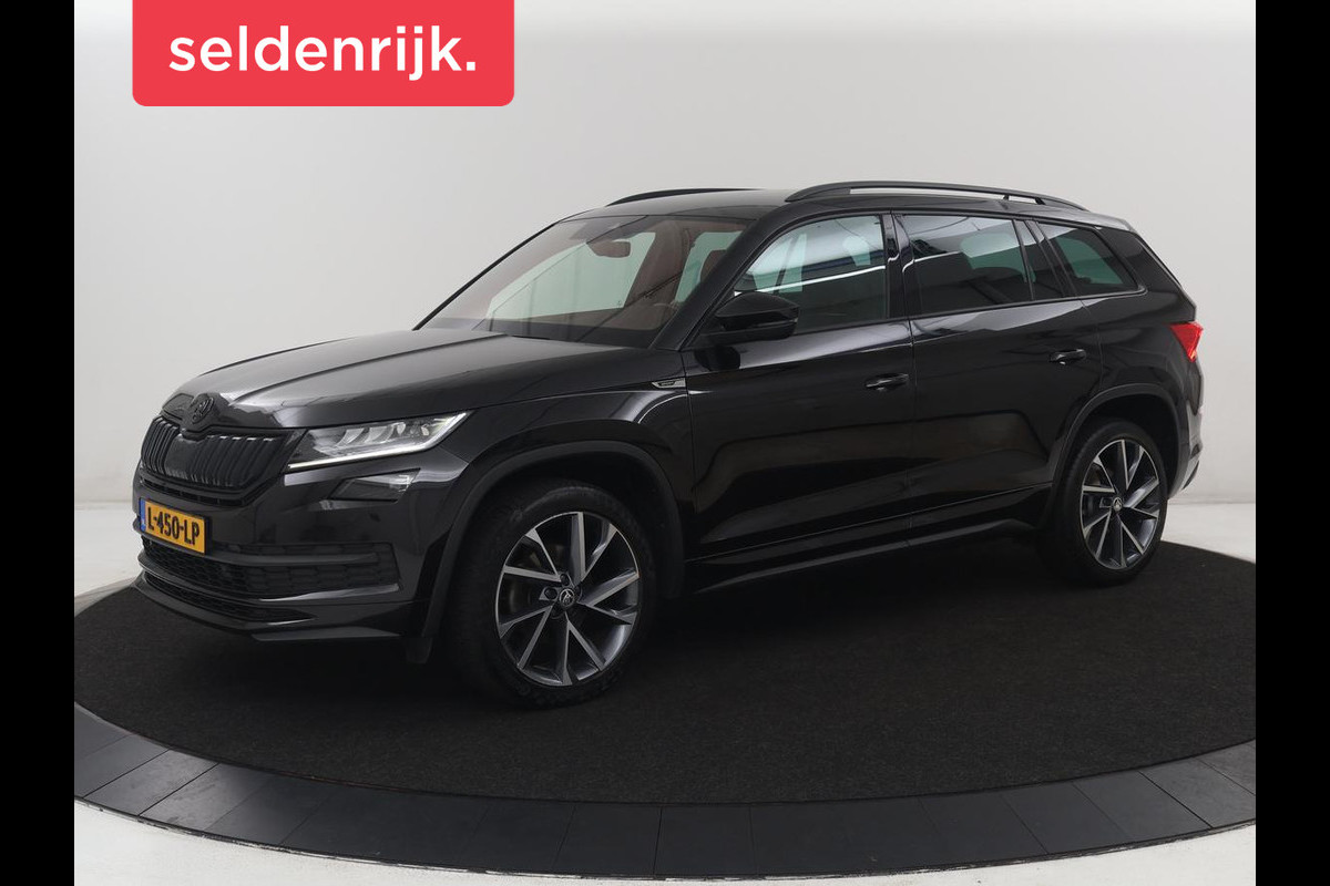 Škoda Kodiaq 1.5 TSI Sportline Business | Leder/alcantara | Memory | Stuur/stoel verwarming | Canton sound | Adaptive cruise | Carplay | Camera | Park assist | Trekhaak