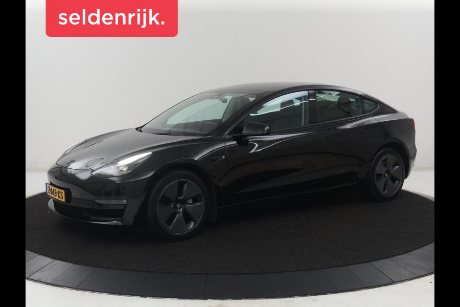 Tesla Model 3 Long Range AWD 75 kWh | SOH 88,8% | Panoramadak | Leder | Memory | Stuur/stoel verwarming | Achterbank verwarming | Adaptive cruise | Climate control