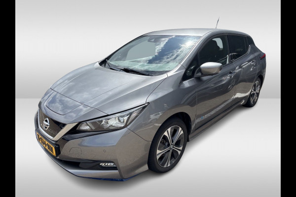 Nissan Leaf e+ Tekna 62 kWh / Trekhaak / 360Camera / Leder / Keyless / 17'' / CarPlay / Dodehoek / DAB / ACC / Stoelverwarming 4x / Warmtepomp