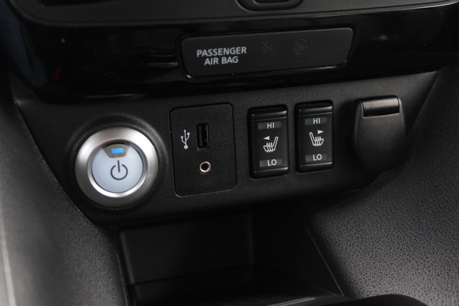 Nissan Leaf e+ Tekna 62 kWh / Trekhaak / 360Camera / Leder / Keyless / 17'' / CarPlay / Dodehoek / DAB / ACC / Stoelverwarming 4x / Warmtepomp