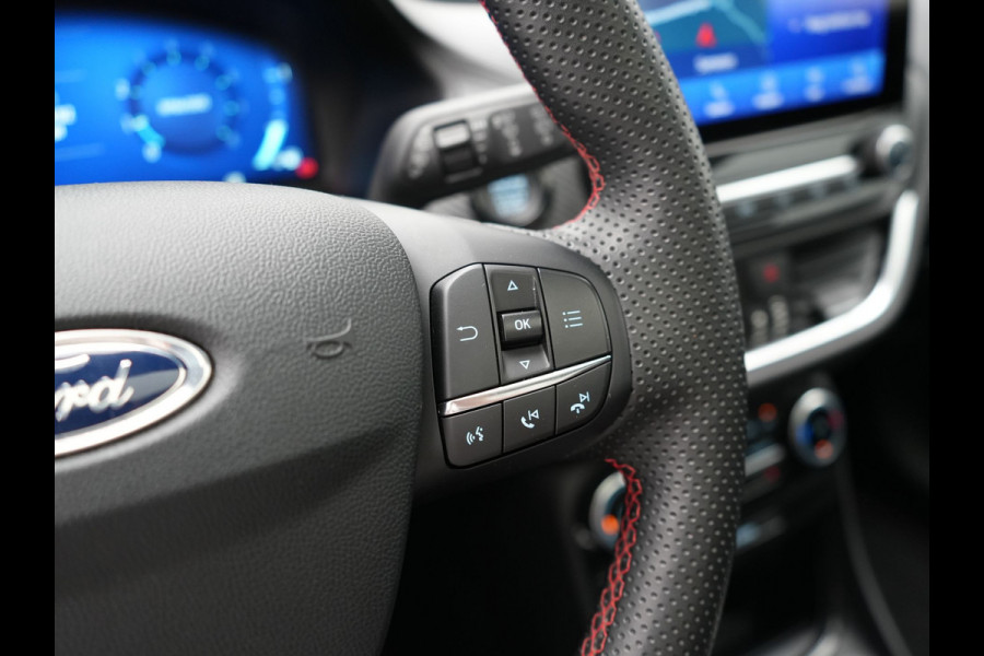 Ford Puma 1.0 EcoBoost Hybrid ST-Line X 168pk Dealer O.H | Trekhaak Afn. | Panodak | Adaptive Cruise | Bang & Olufsen | Camera | Sportstoelen & Stuur Verwarmd | Keyless | Virtual | Navigatie | DAB | 17"L.M |