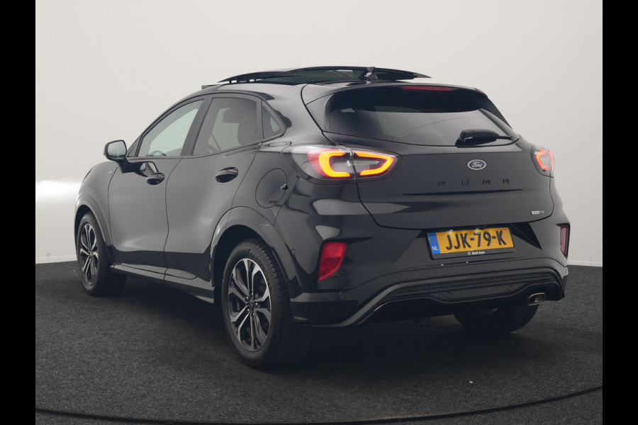 Ford Puma 1.0 EcoBoost Hybrid ST-Line X 168pk Dealer O.H | Trekhaak Afn. | Panodak | Adaptive Cruise | Bang & Olufsen | Camera | Sportstoelen & Stuur Verwarmd | Keyless | Virtual | Navigatie | DAB | 17"L.M |