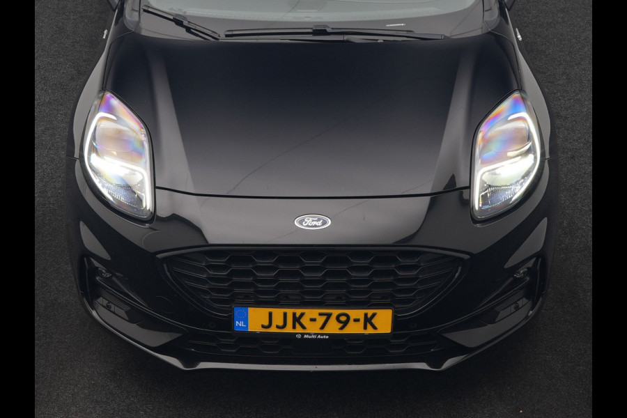 Ford Puma 1.0 EcoBoost Hybrid ST-Line X 168pk Dealer O.H | Trekhaak Afn. | Panodak | Adaptive Cruise | Bang & Olufsen | Camera | Sportstoelen & Stuur Verwarmd | Keyless | Virtual | Navigatie | DAB | 17"L.M |