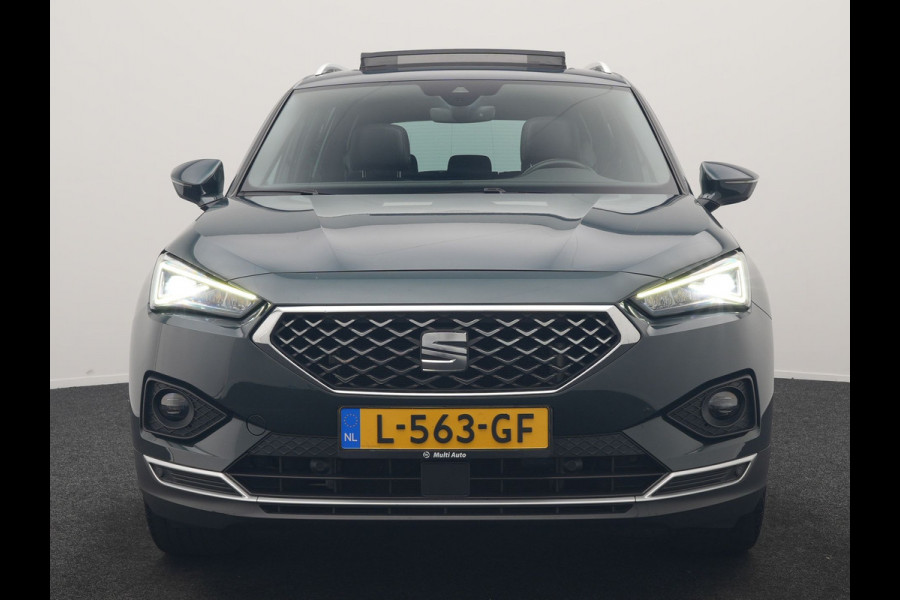 Seat Tarraco 1.4 TSI e-Hybrid Xcellence PHEV 245pk | Trekhaak Af Fabriek | Panodak | Adaptive Cruise | Camera | Sportstoelen & Stuur Verwarmd | Blis | Keyless | Apple Carplay | Virtual | Navigatie | DAB | 19"L.M | Plug In Hybrid |