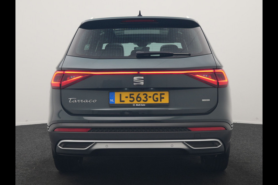 Seat Tarraco 1.4 TSI e-Hybrid Xcellence PHEV 245pk | Trekhaak Af Fabriek | Panodak | Adaptive Cruise | Camera | Sportstoelen & Stuur Verwarmd | Blis | Keyless | Apple Carplay | Virtual | Navigatie | DAB | 19"L.M | Plug In Hybrid |