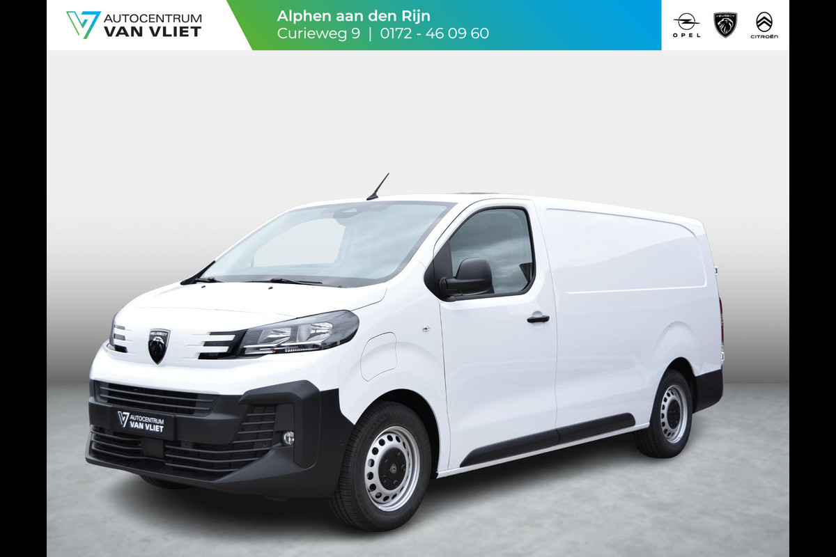 Peugeot Expert GB L3H1 75KWH LED Laadruimte verlichting  /  Houten afwerking laadruimte  /  Surround NAV pakket  /  Geïsoleerde comfort scheidingswand met vaste ruit  /  Reservewiel
